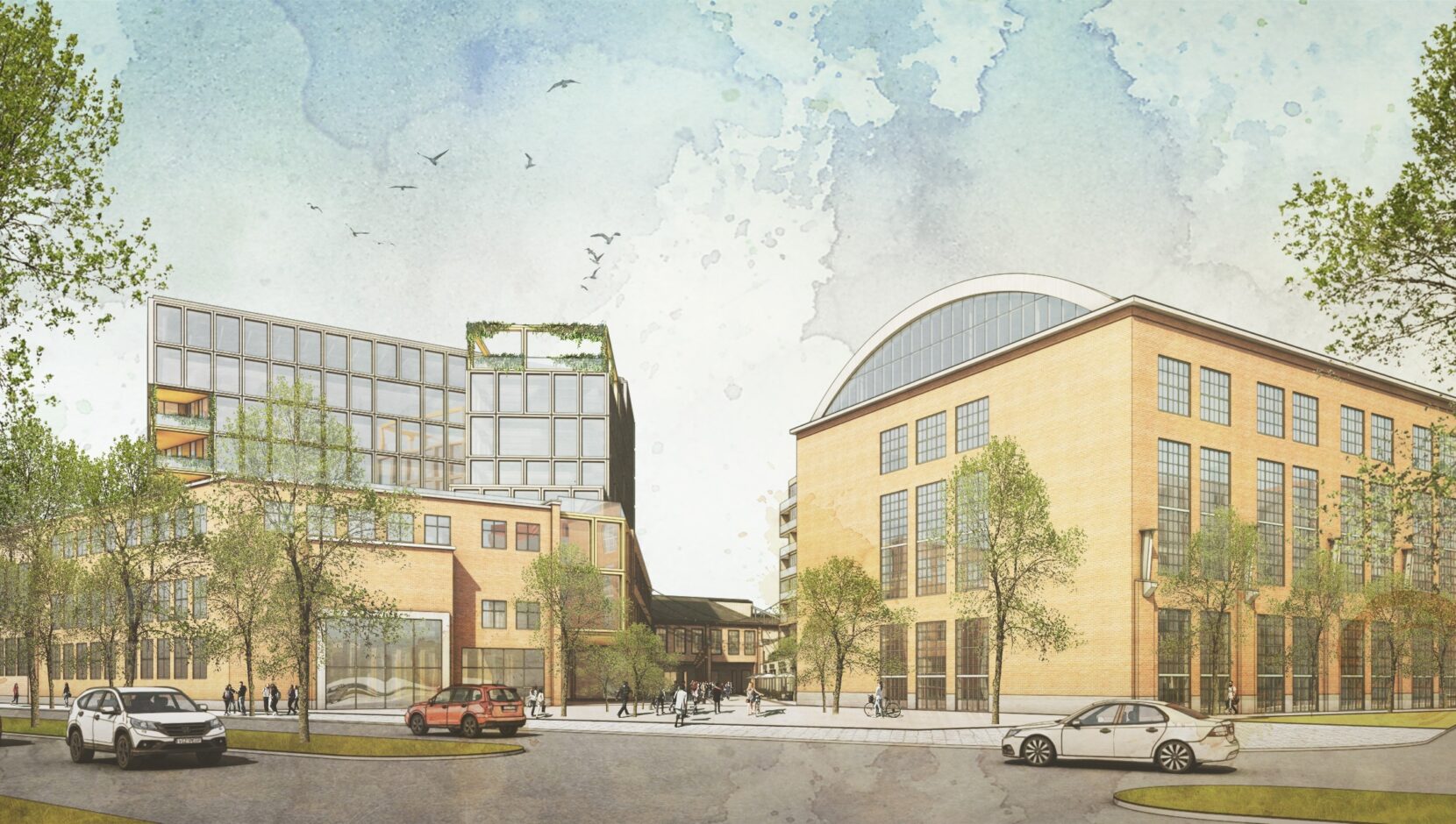 Byggnader som planeras att uppföras i Verkstaden 7