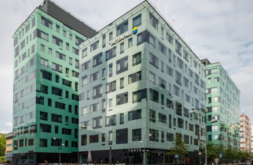 Archus har arbetat med arkitekturen för vattengalls huvudkontor