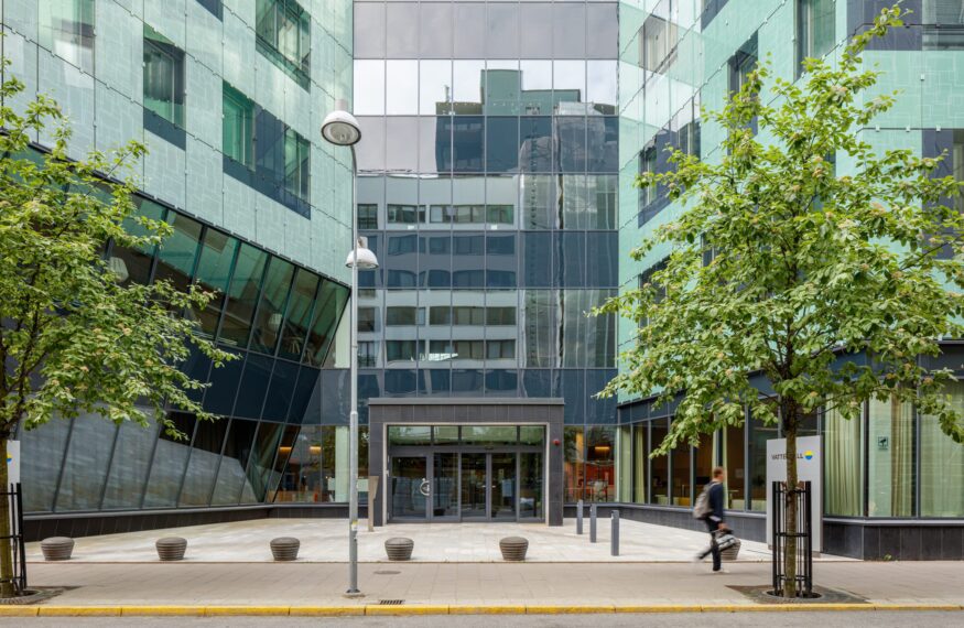 Archus har arbetat med arkitekturen för vattengalls huvudkontor