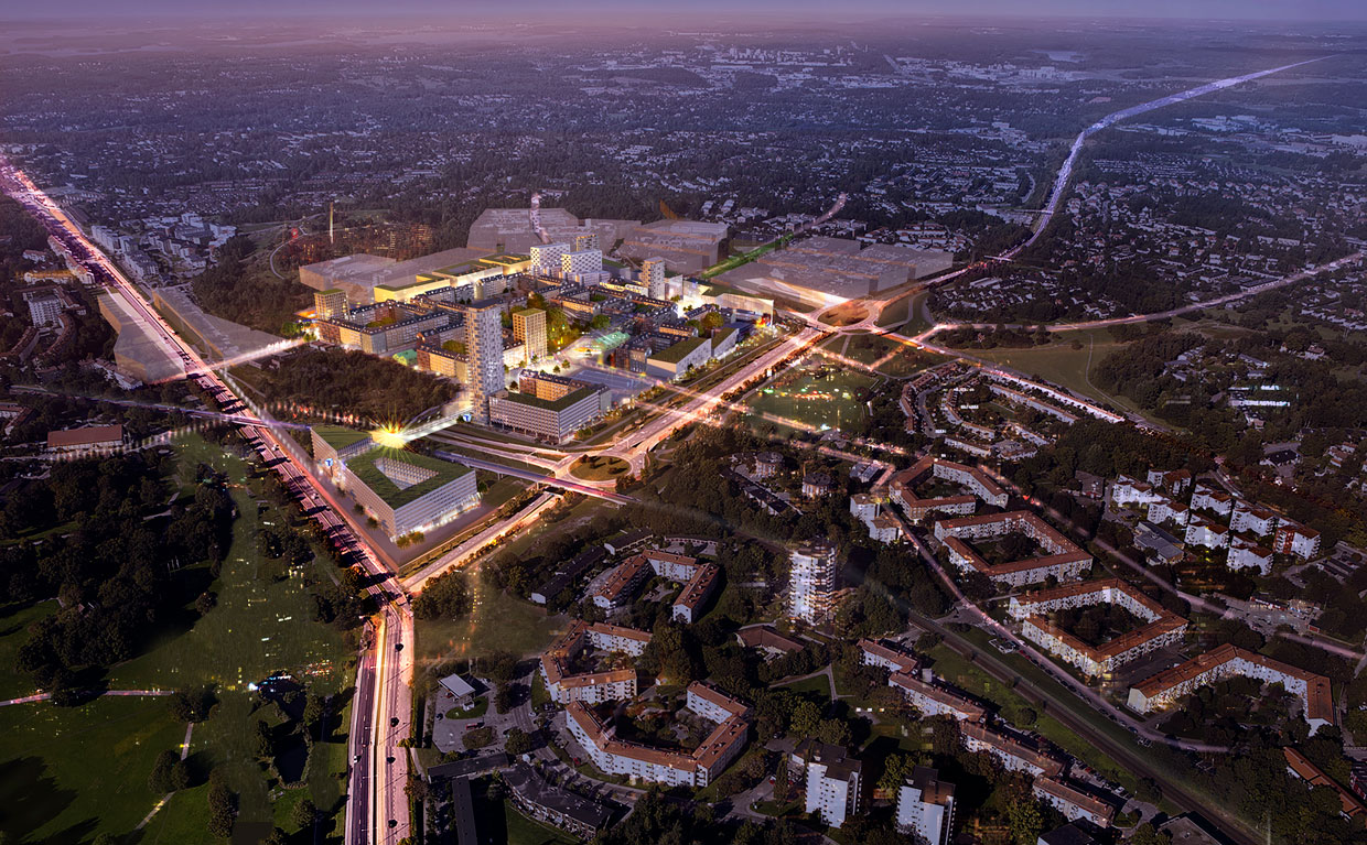 BILD: Tidig vision, White arkitekter