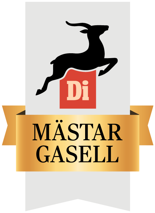Logotyp Dagens Industri Mästargasell