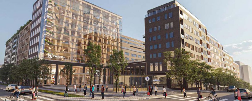Ett nytt kvarter med brett hållbarhetsfokus växer fram i Stadshagen
